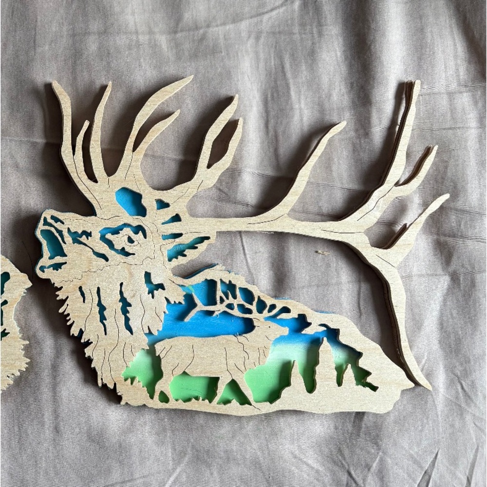 Wood wall art